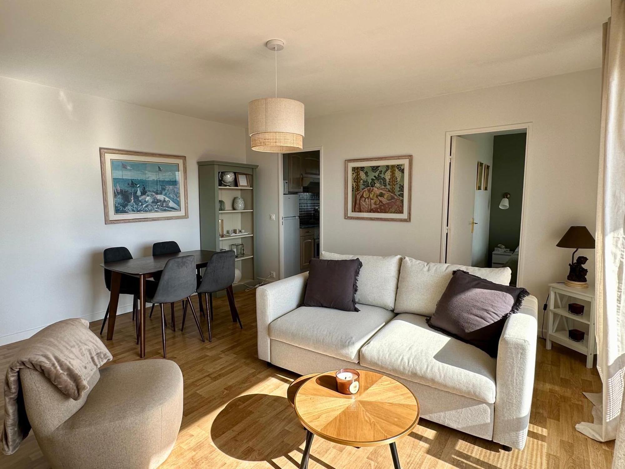 Appartement Terrasse Vue Mer/Campagne Blonville-sur-Mer Ngoại thất bức ảnh